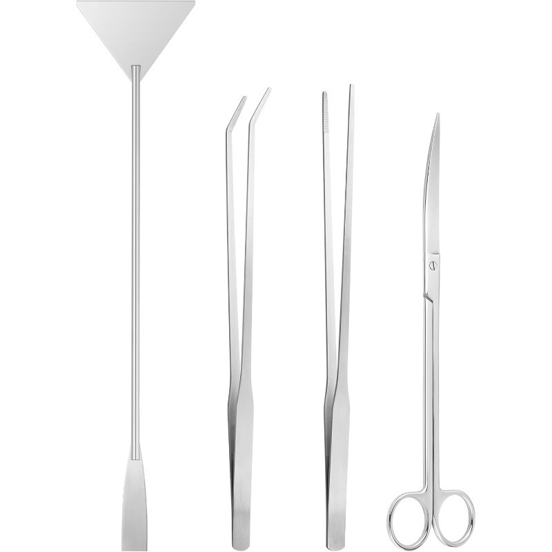 Aquarium Plant Iron - Aquarium Kit Terrarium Supplies Include Long