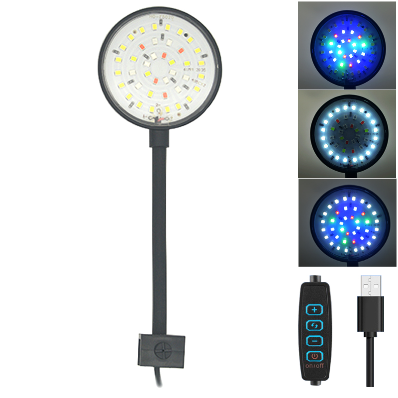 USB Aquarium LED Lamp Fish Tan - Aquarium Plant Light Spectrum 评论和价格