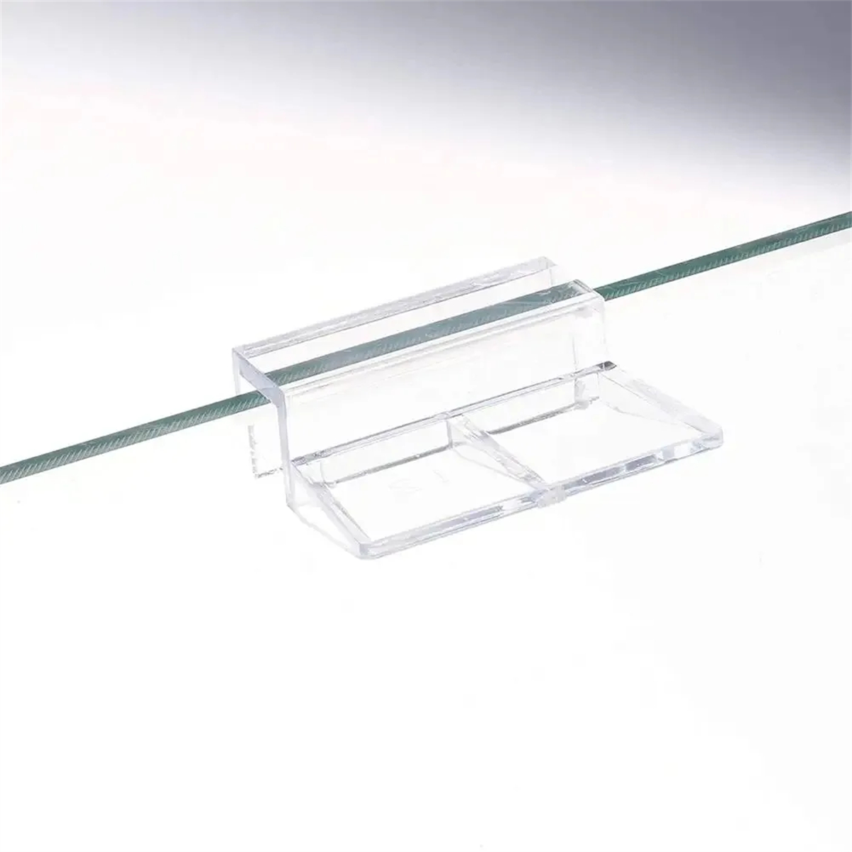 10Pcs Transparent Acrylic Fish - Aquarium Plant Holder 评论和价格
