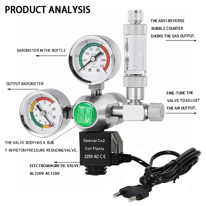 Aquarium DIY CO2 Regulator Sol - Aquarium Plant Nutrients 评论和价格
