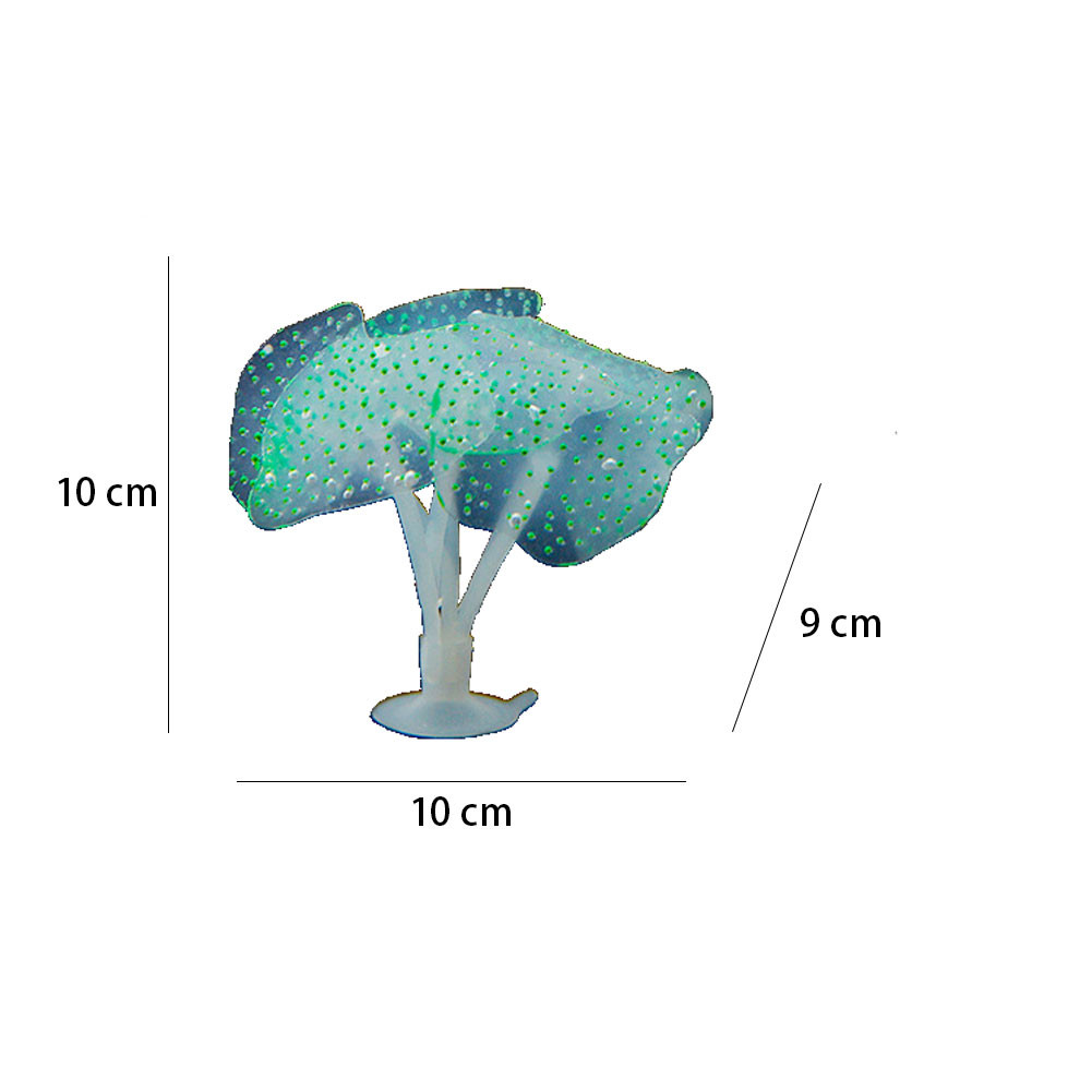 1Pcs Luminous Anemone Artifici - Aquarium For Planted Tank 评论和价格