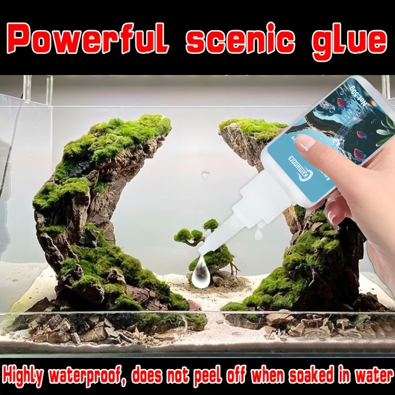 Aquarium Landscape Glue, Quick - Aquarium Planted Substrate 评论和价格
