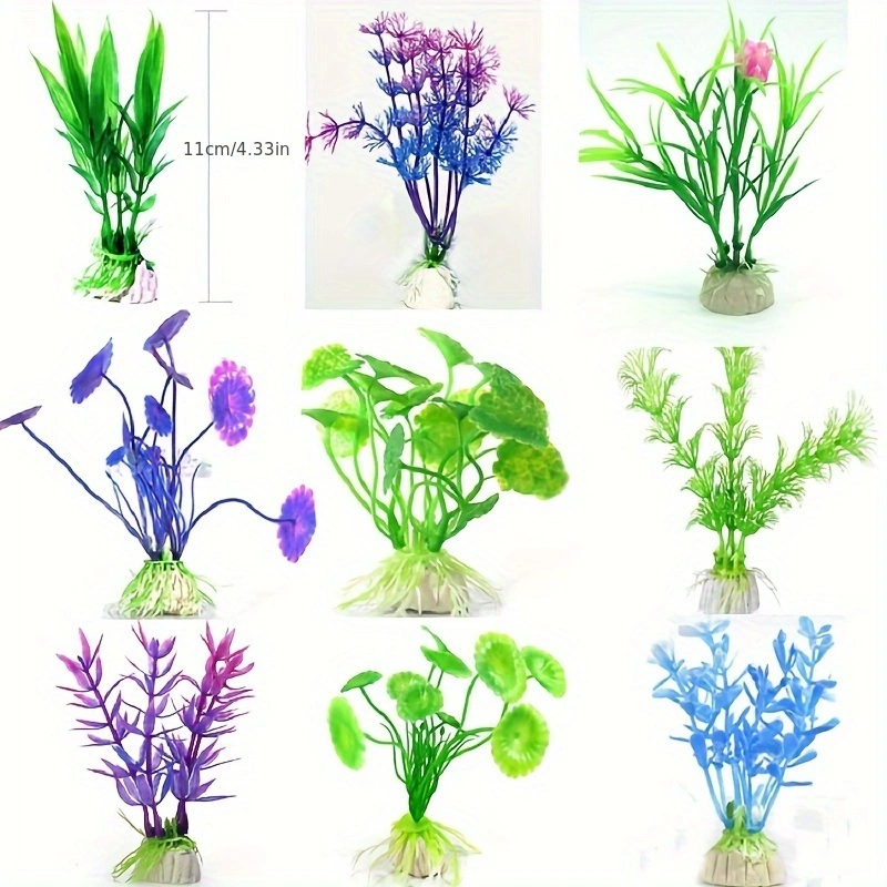 Artificial Underwater Plastic  - Aquarium Plant Design 评论和价格