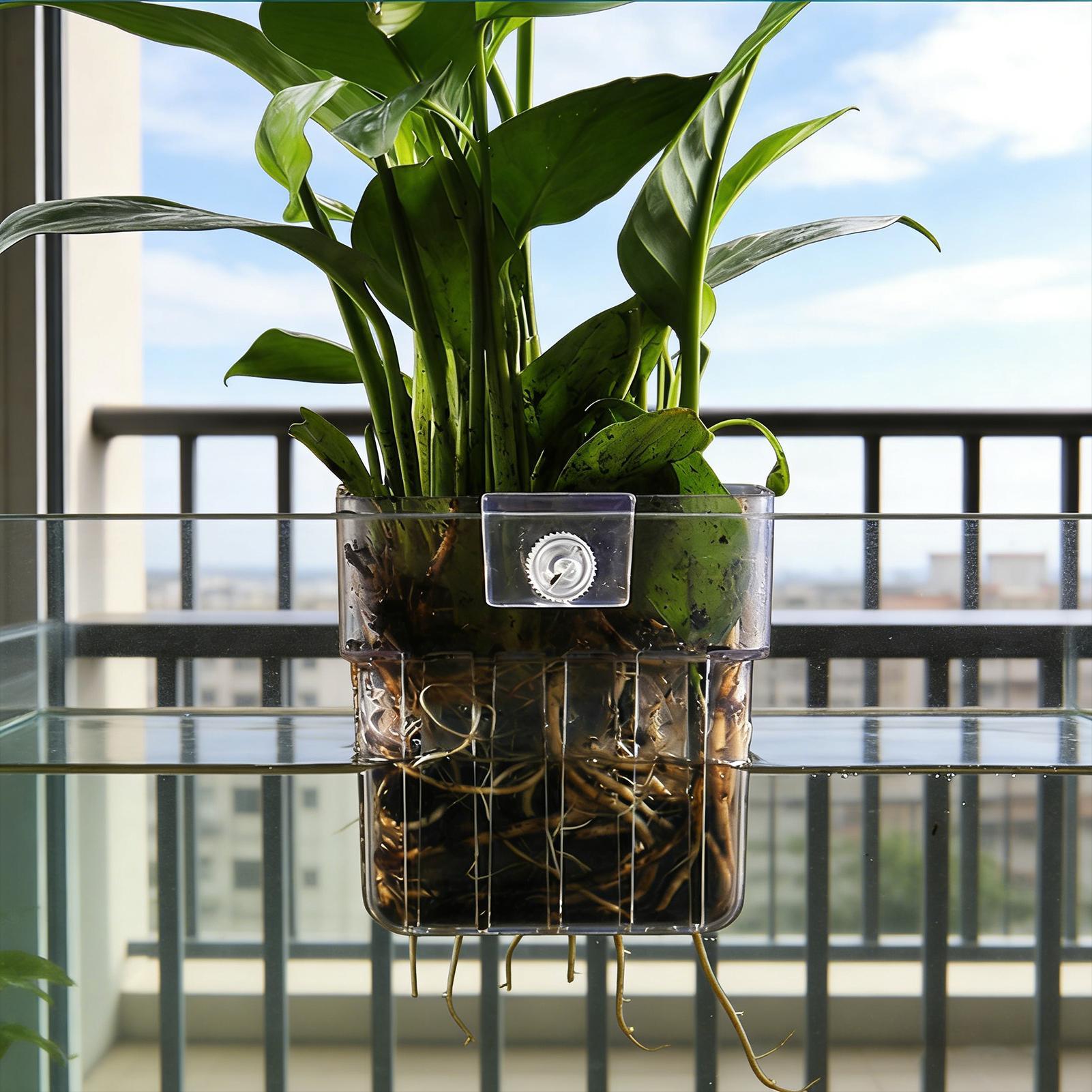 Aquarium Plant Basket Transpar - Aquarium Plant Growth 评论和价格