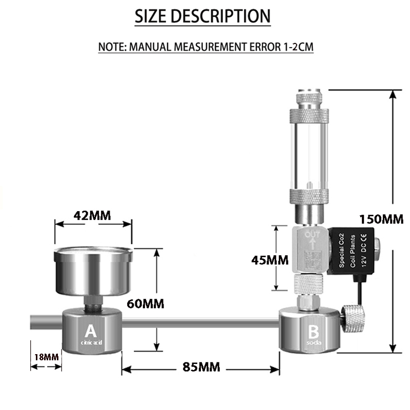Aquarium DIY CO2 Generator Sys - Aquarium Plant Growth 评论和价格