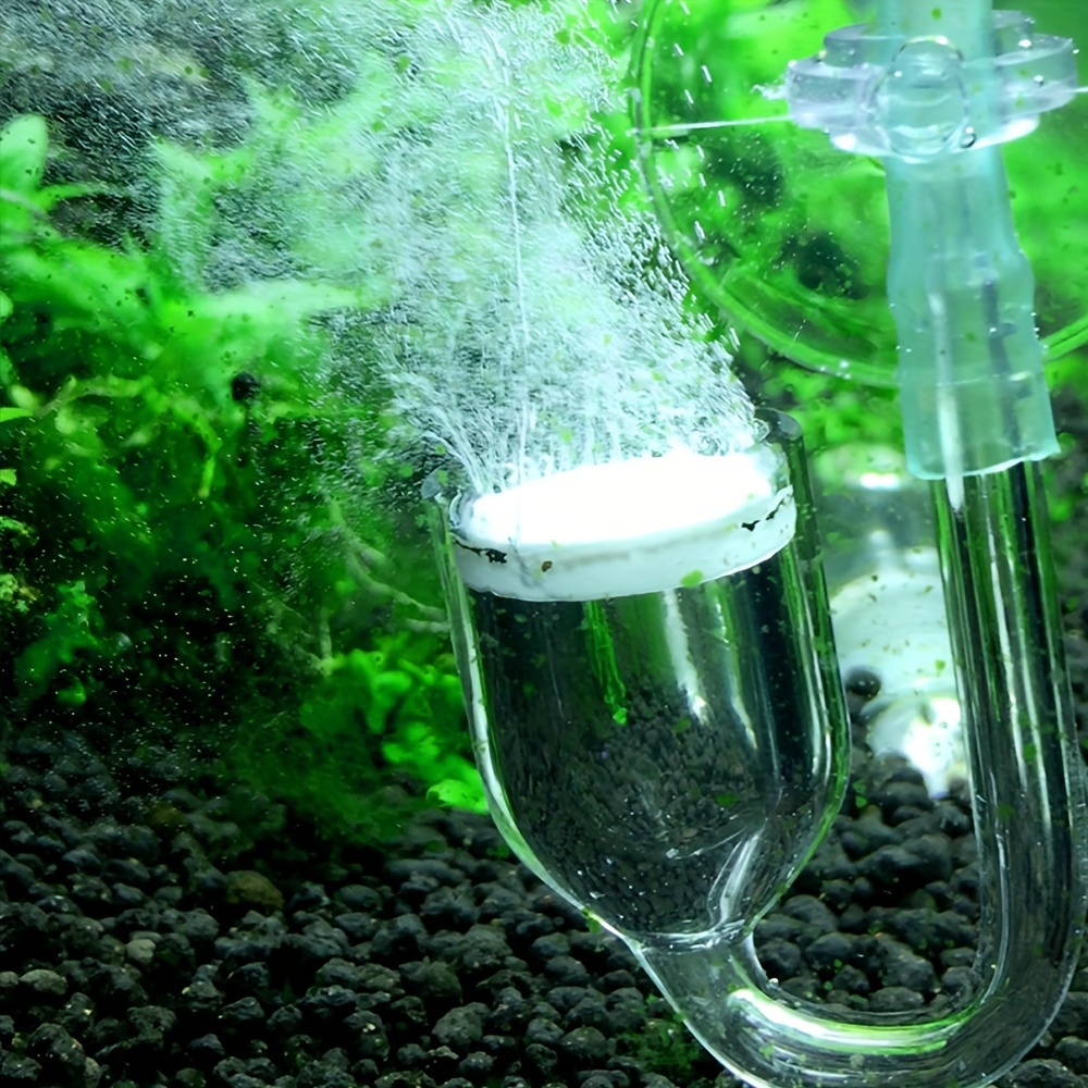 Aquarium Glass CO2 Atomizer Di - Aquarium Plant Nutrients 评论和价格