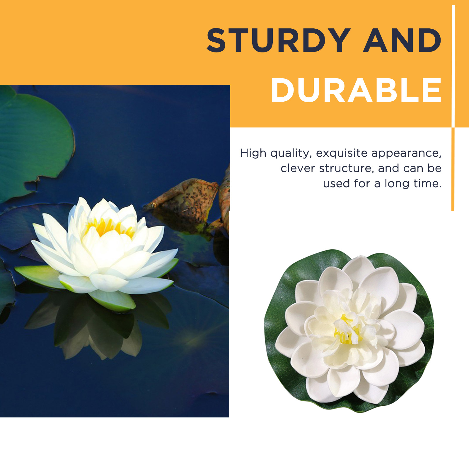 5pcs/set 10cm Artificial Lotus - Aquarium Plant Design 评论和价格