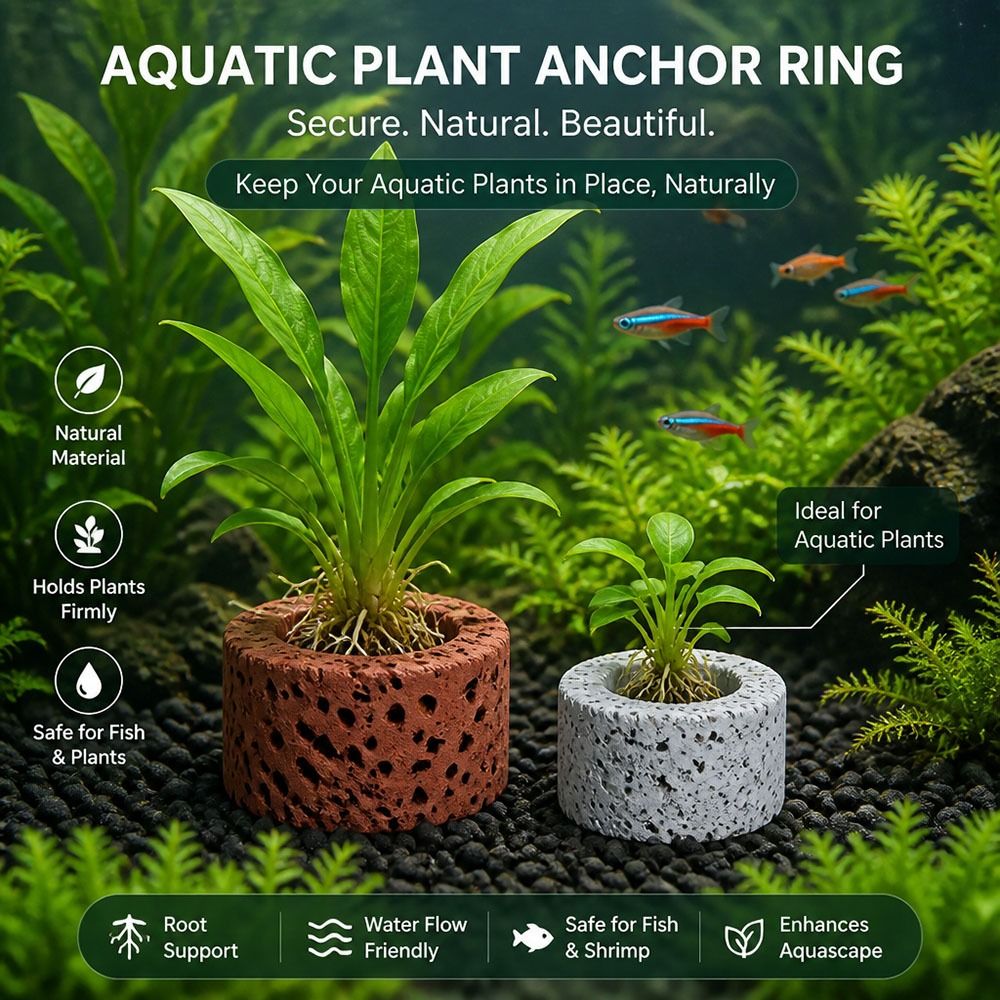 10Pcs Weighted Ring Aquatic Pl - Planted Aquarium Pictures 评论和价格