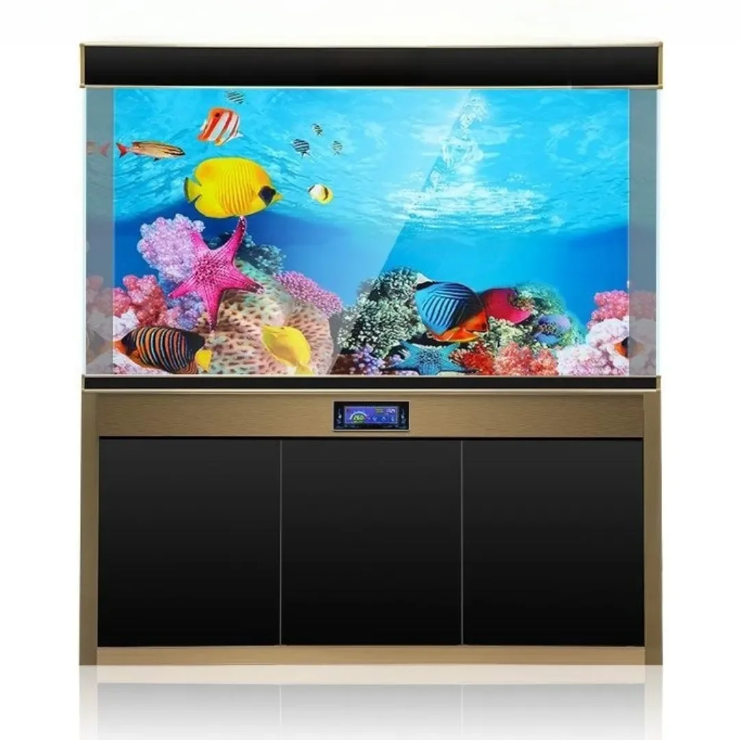 Background Aquarium 3D Sticker - Aquarium Plant Design 评论和价格