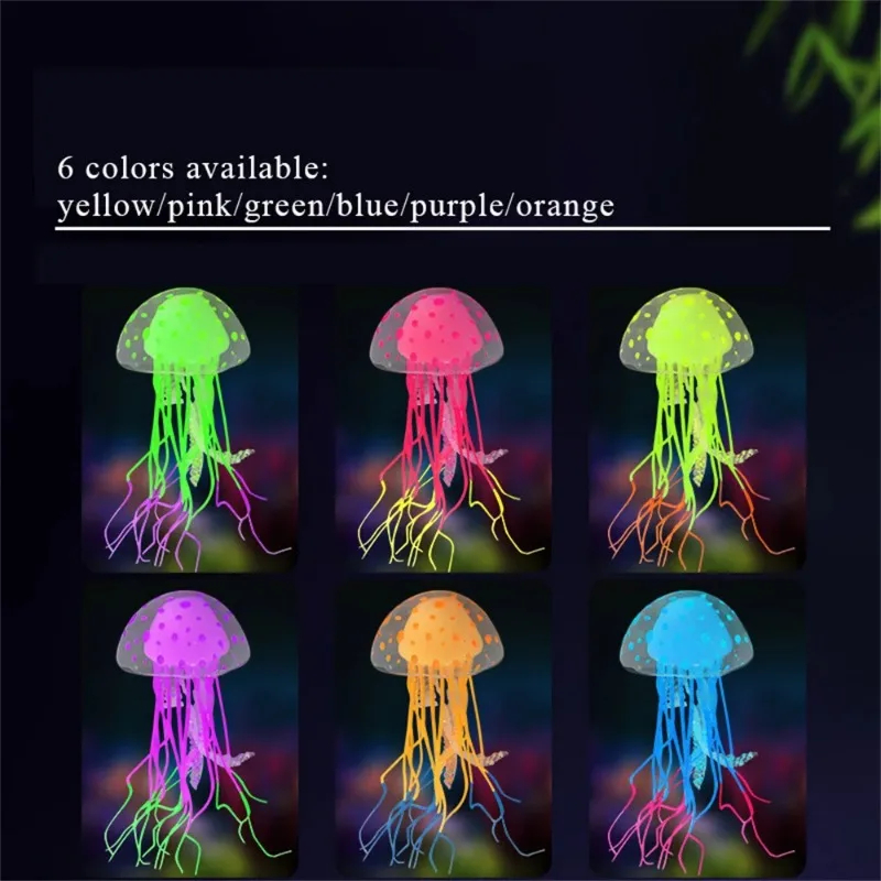 Artificial Swim Luminous Jelly - Aquarium Planted Substrate 评论和价格