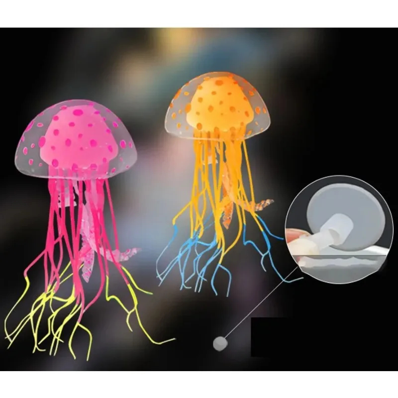 Artificial Swim Luminous Jelly - Aquarium Planted Substrate 评论和价格