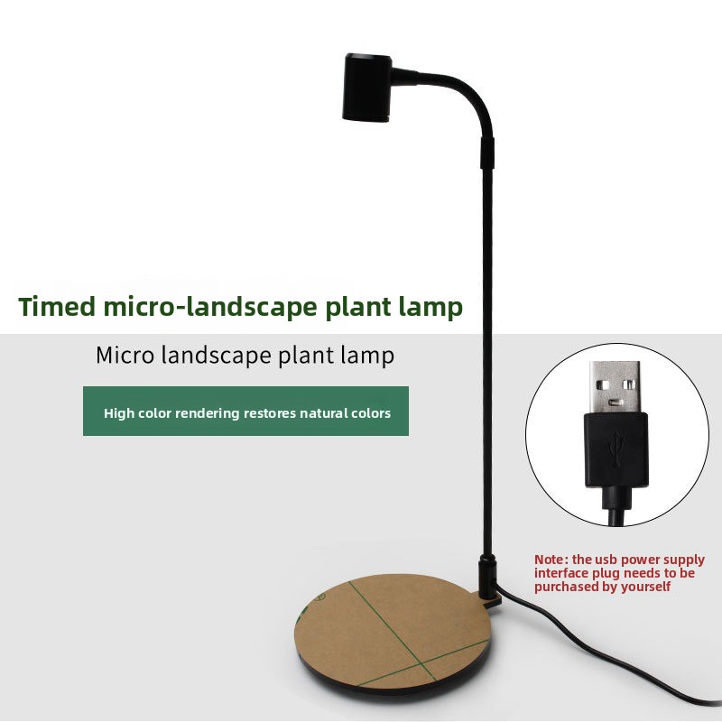 Micro Landscape Plant Lamp LED - Aquarium Plant Iron 评论和价格