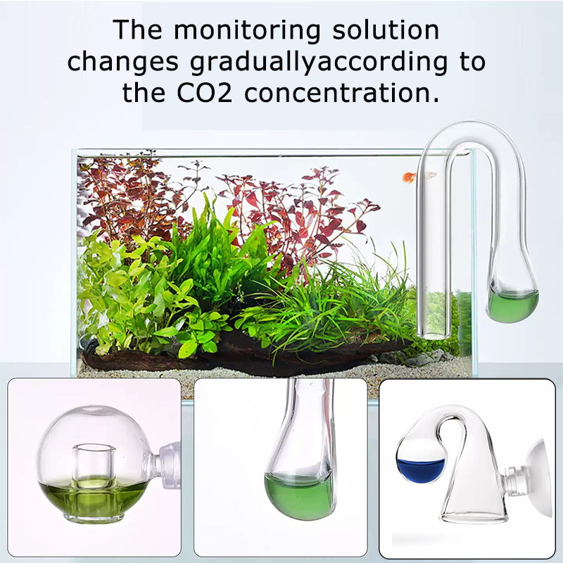 Aquarium DIY Glass CO2 Indicat - Aquarium Plant Nutrients 评论和价格