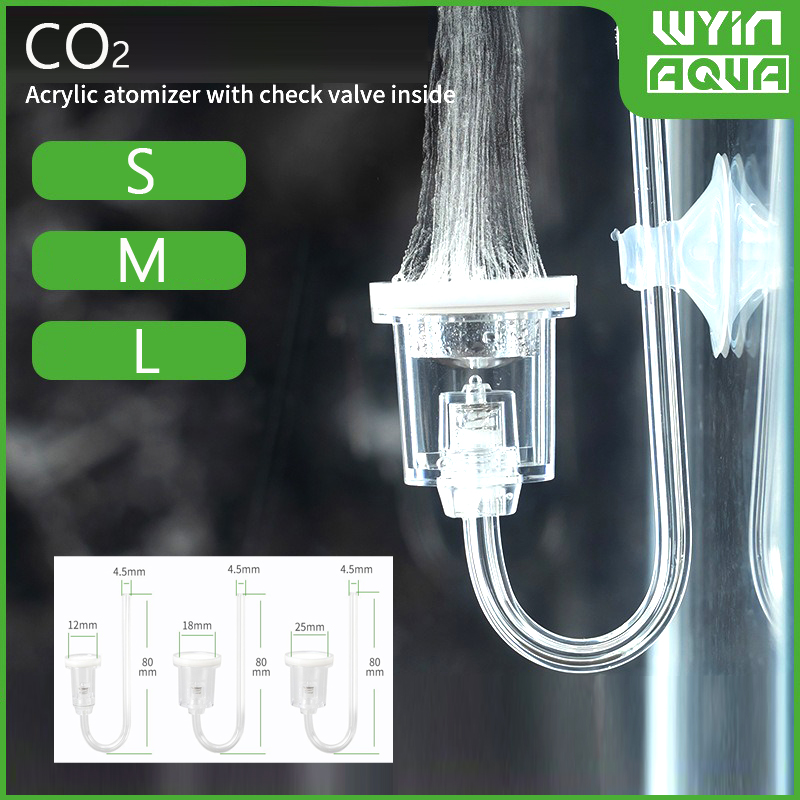 Aquarium CO2 Diffuser Acrylic  - Aquarium Plant Nutrients 评论和价格