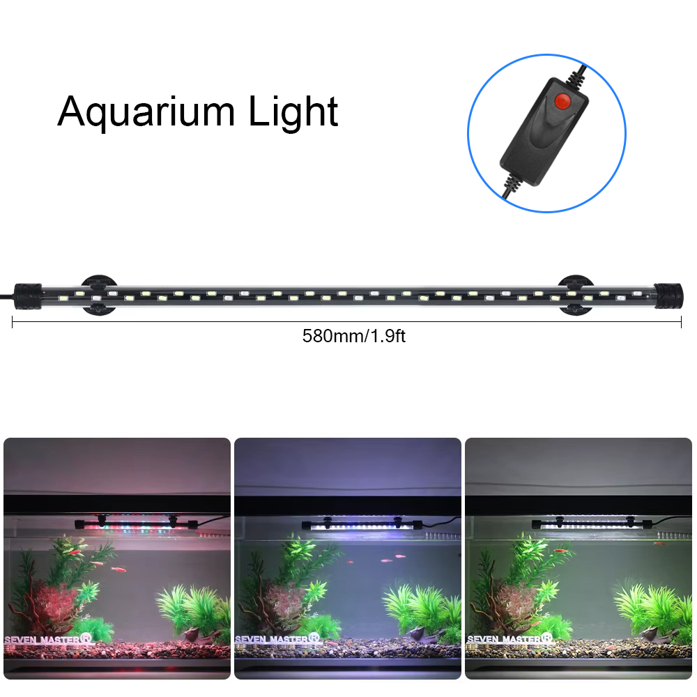 58CM  Aquarium Light LED Plant - Aquarium Plant Growth 评论和价格