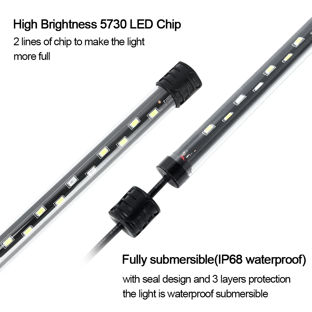 58CM  Aquarium Light LED Plant - Aquarium Plant Growth 评论和价格