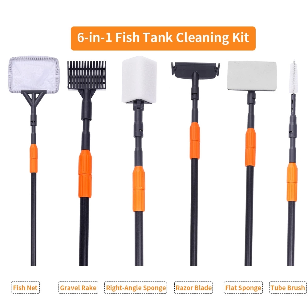 6 in 1 Aquarium Cleaning Tools - Planted Aquarium Maintenance Kit 评论和价格