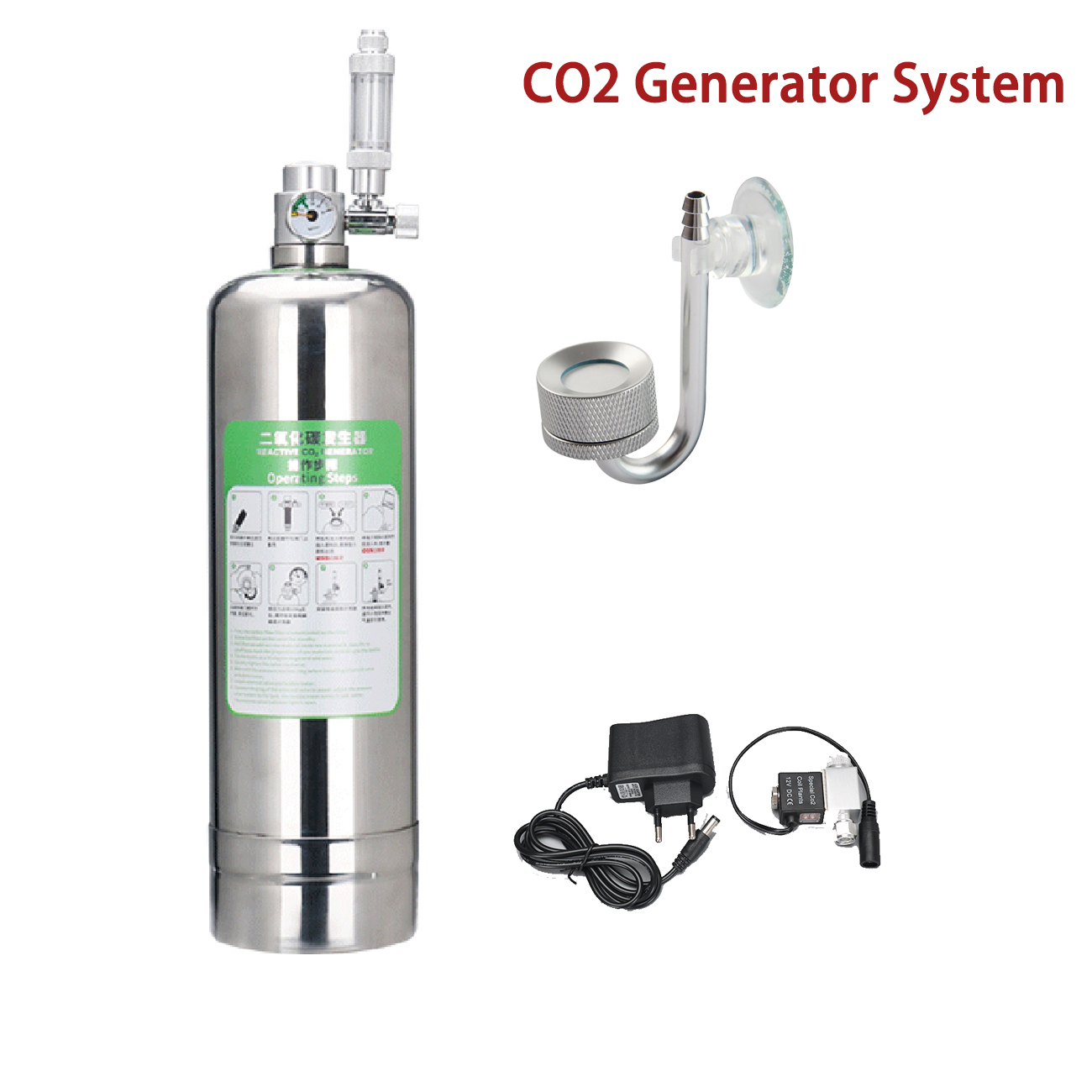 Aquarium CO2 Generator system  - Aquarium Plant Nutrients 评论和价格