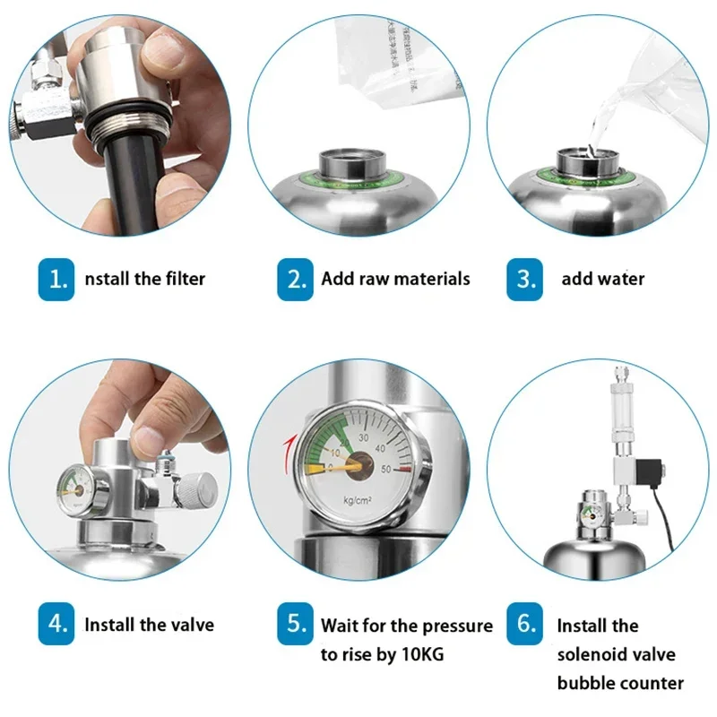 Aquarium CO2 Generator system  - Aquarium Plant Nutrients 评论和价格