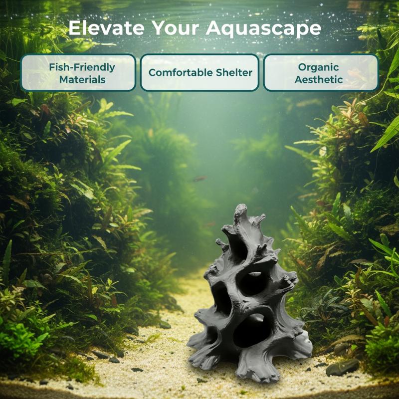 Hidden Multi-Hole Natural Drif - Aquarium Planted Substrate 评论和价格