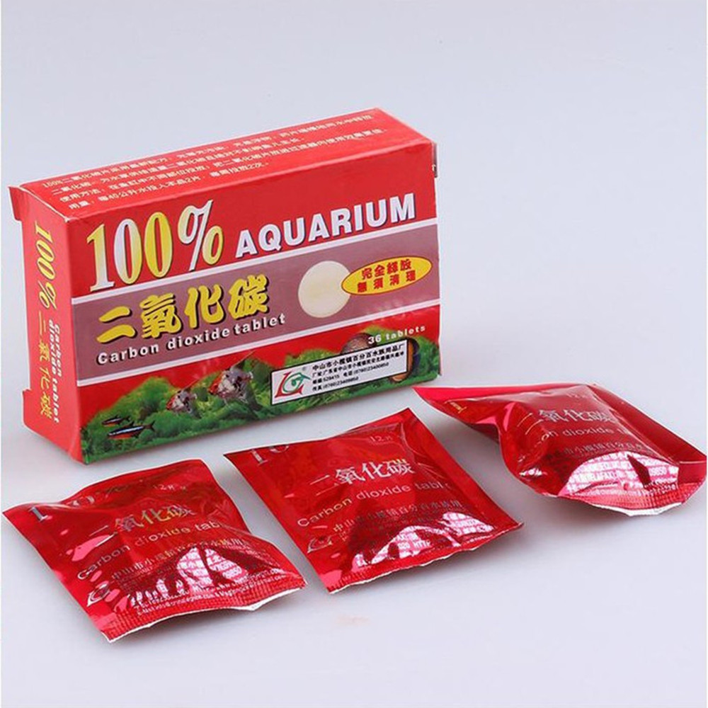 36pcs/Box CO2 Tablet Carbon Di - Aquarium Plant Nutrients 评论和价格