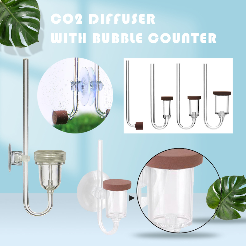Aquarium CO2 Diffuser With Bub - Aquarium Plant Nutrients 评论和价格