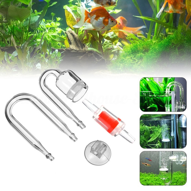 4pcs Set DIY CO2 Diffuser For  - Aquarium Plant Nutrients 评论和价格