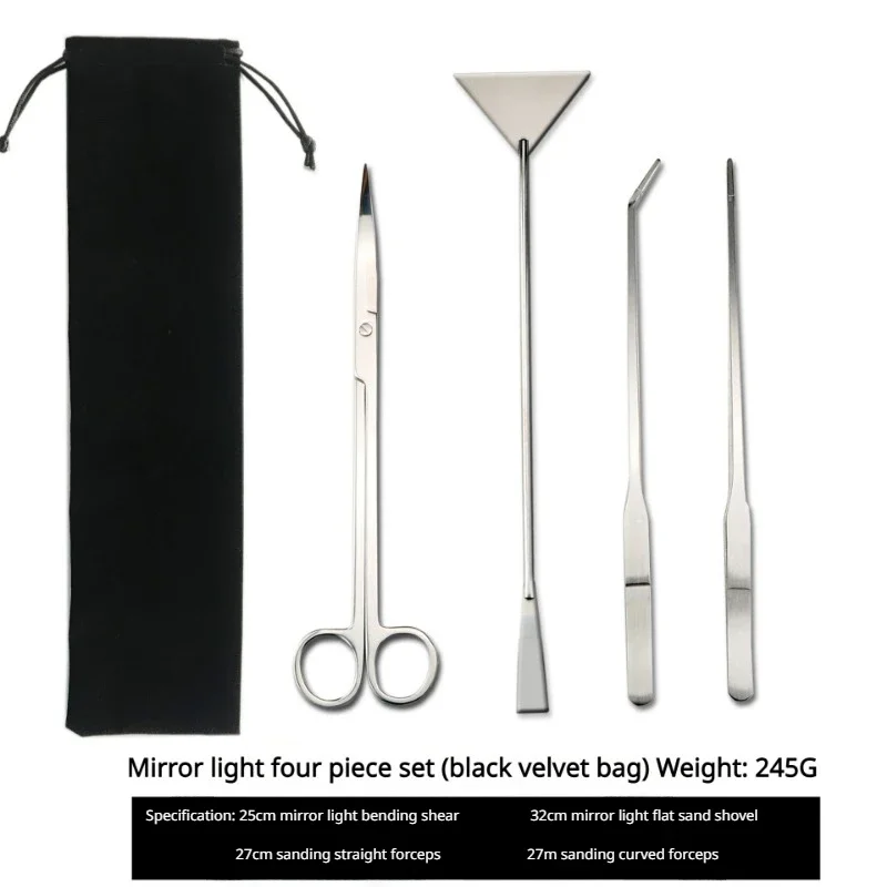 Water Grass Scissors Set Four  - Planted Aquarium Maintenance Kit 评论和价格